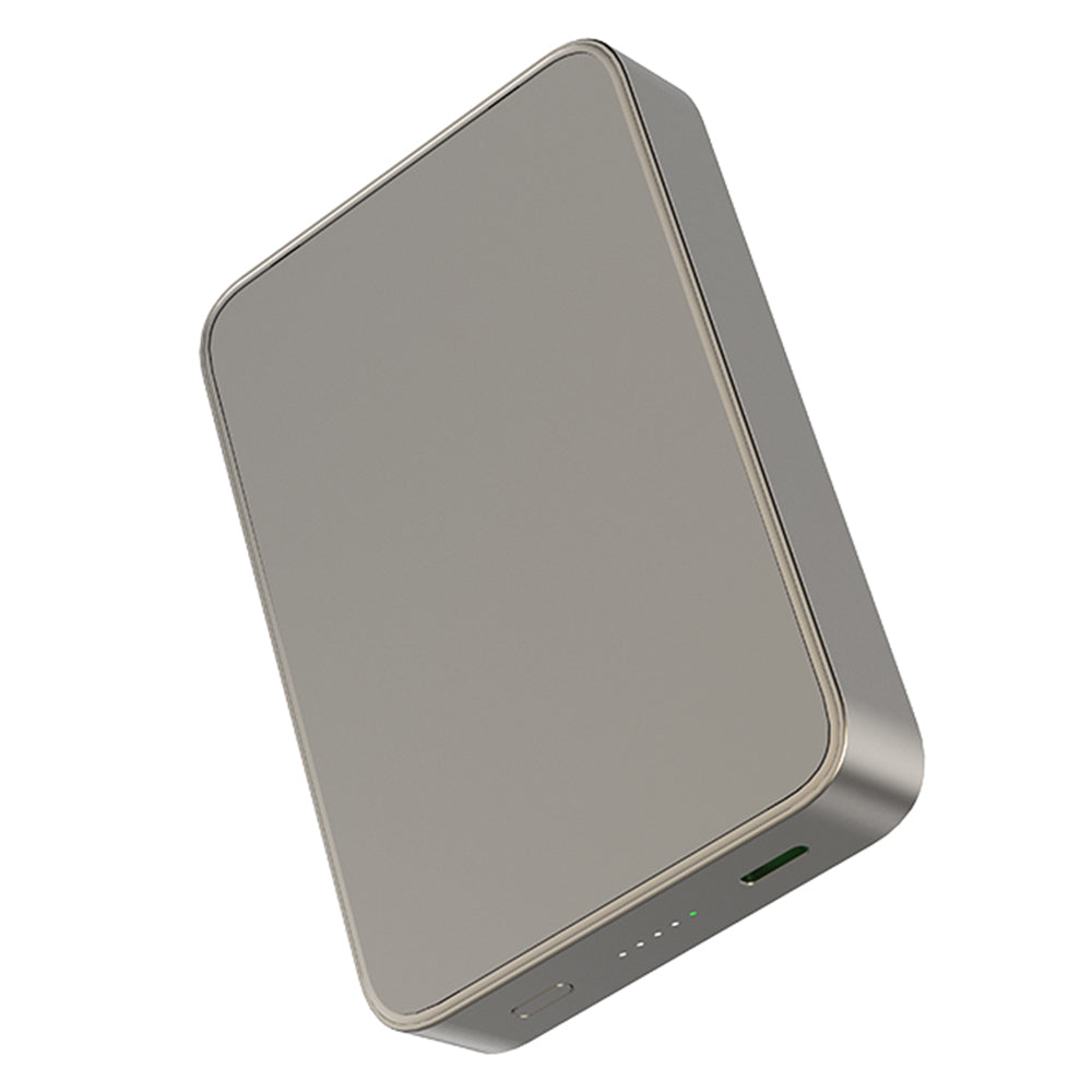 E61B 10000mah Magnetic Wireless Power Bank 2-in-1 Portable Phone External Battery Pack E61B 10000mah Magnetic Wireless Power Bank 2-in-1 Portable Phone External Battery Pack